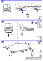 Фаркоп 1439-A Oris на Renault Dokker 2017-2021 без выреза в бампере. Тип шара: A. Нагрузки: 1400/75 кг, масса фаркопа 17,5 кг (без электрики в комплекте) от магазина ФаркопРос